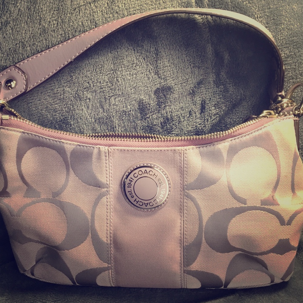 Coach Small Handbag Lavender